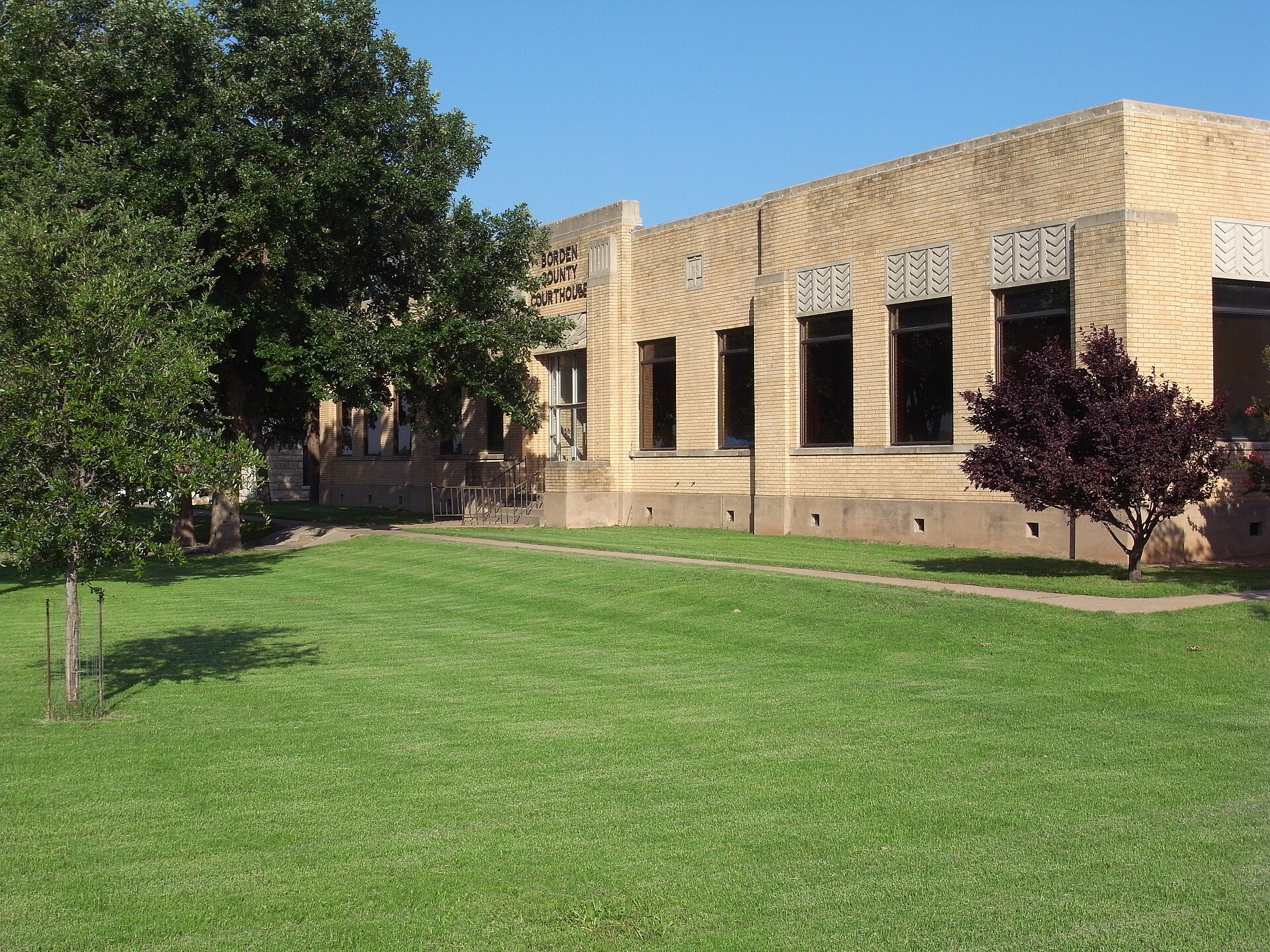 Borden County Courthouse, Gail, Texas.