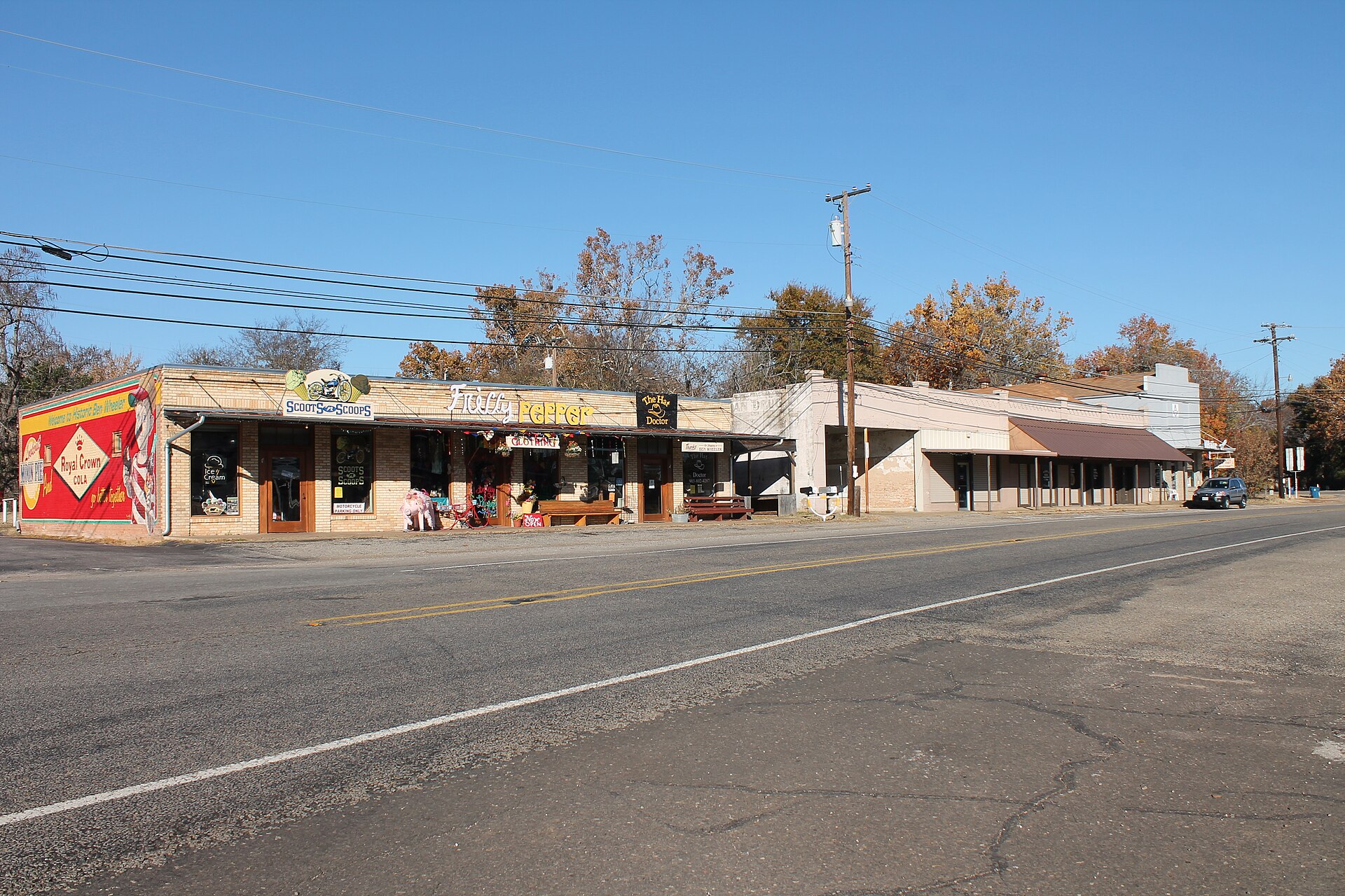 The town of Ben Wheeler, Texas