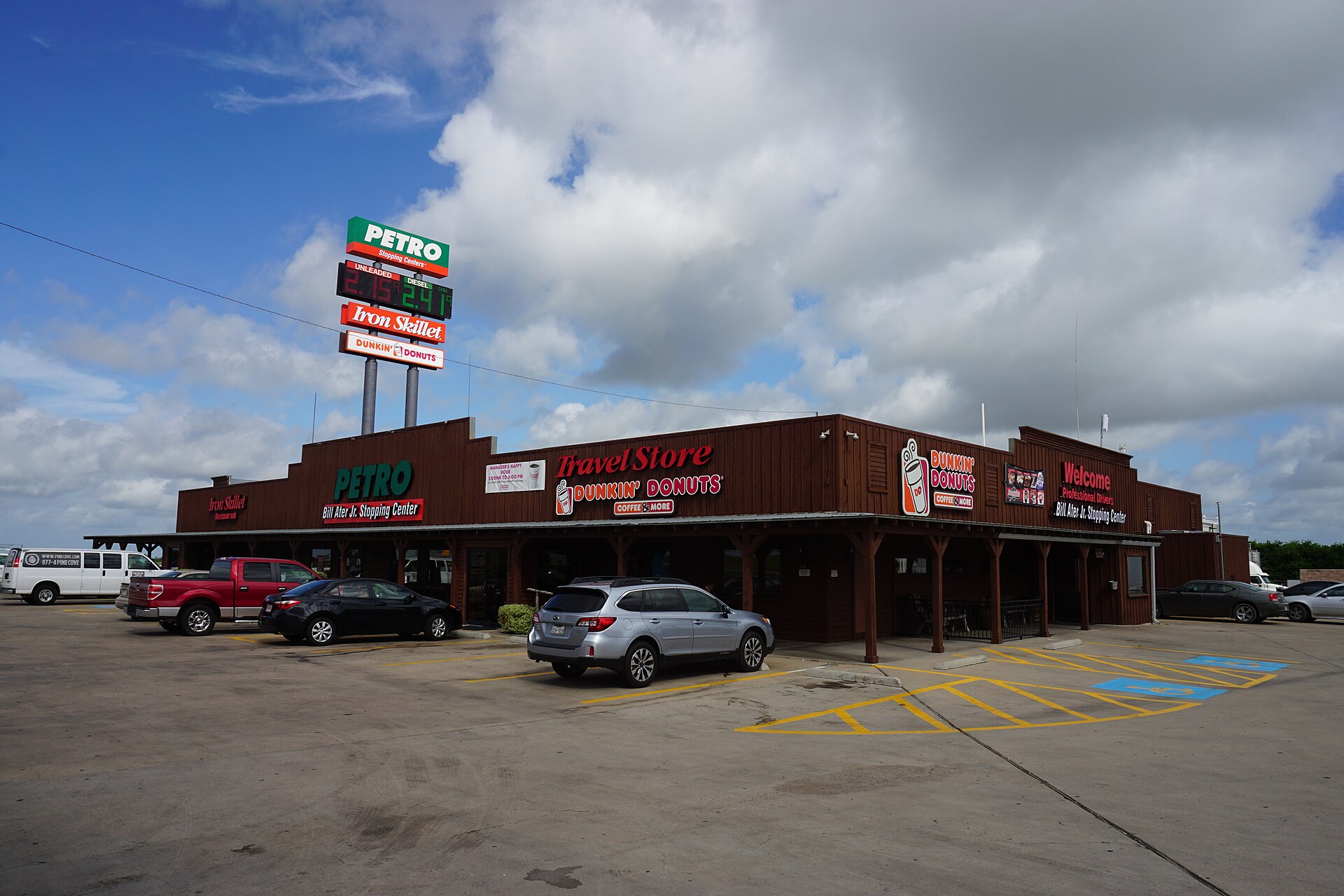 The Petro Stopping Center in Carl's Corner, Texas (United States).