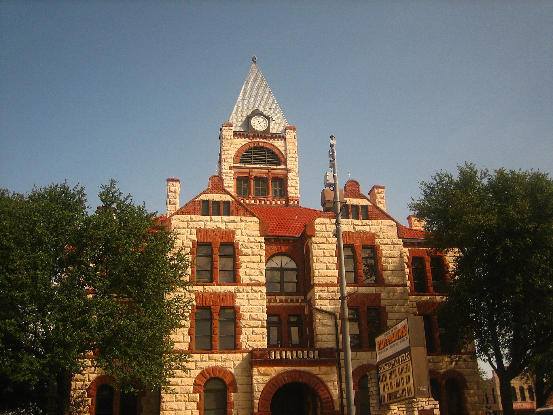 I took photo in July 2008.Billy Hathorn (talk) 01:19, 5 July 2009 (UTC). Recorded Texas Historic Landmark - 1963 — Erath County, Texas