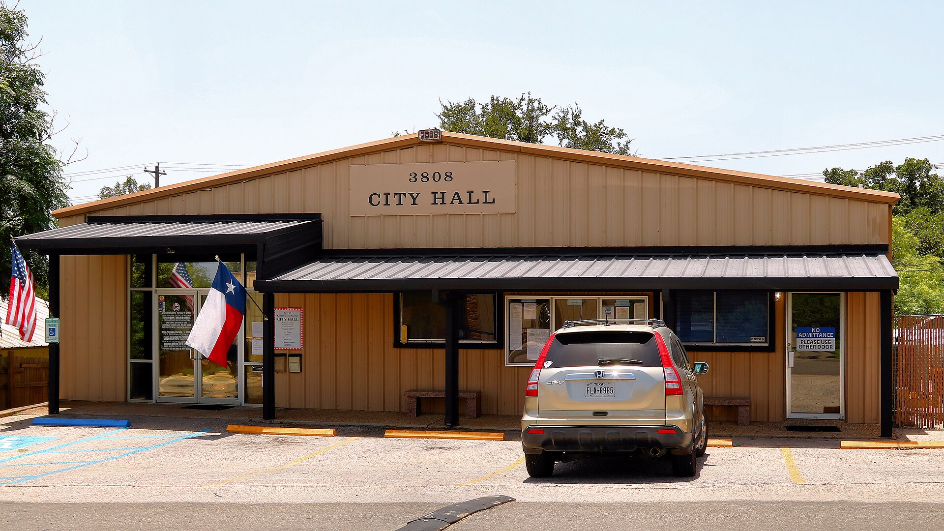City Hall of Cottonwood Shores, Texas, United States.