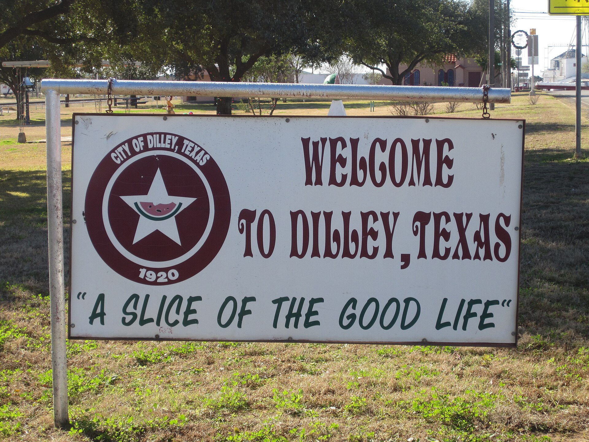 Welcome in Dilley, TX, Frio County — Texas