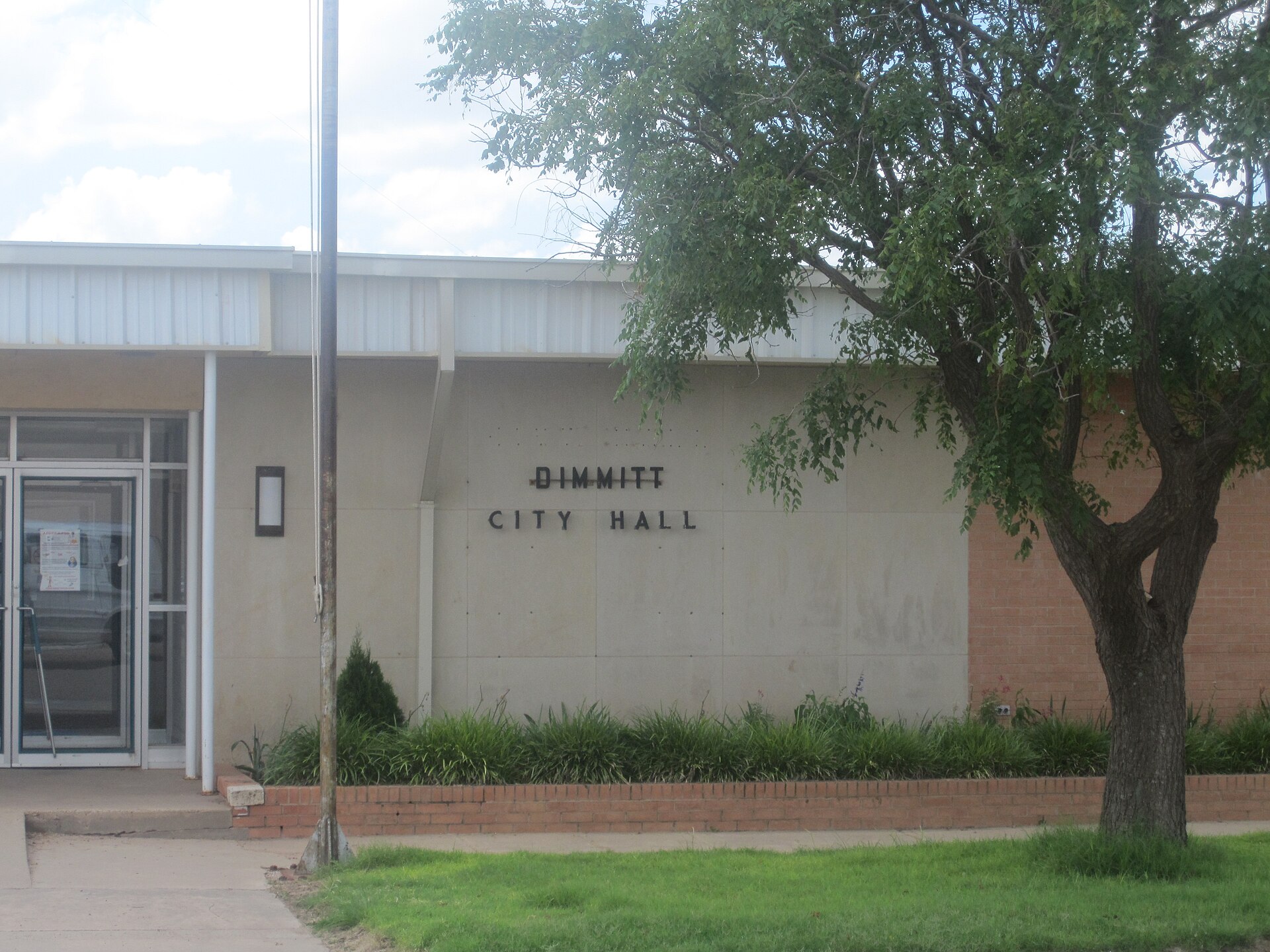 I took photo with Canon camera in Dimmitt, TX. — Texas