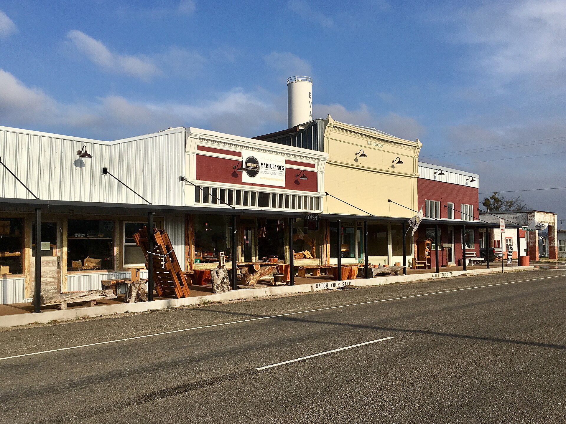 Event, Texas town center. — Evant, Texas