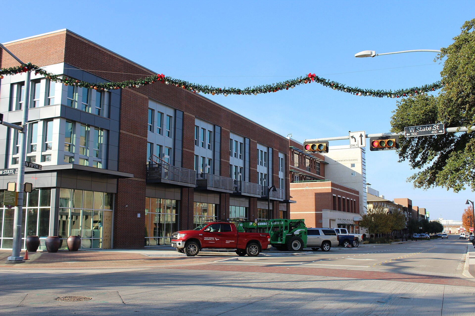 State & 5th Street in Downtown — Garland, Texas