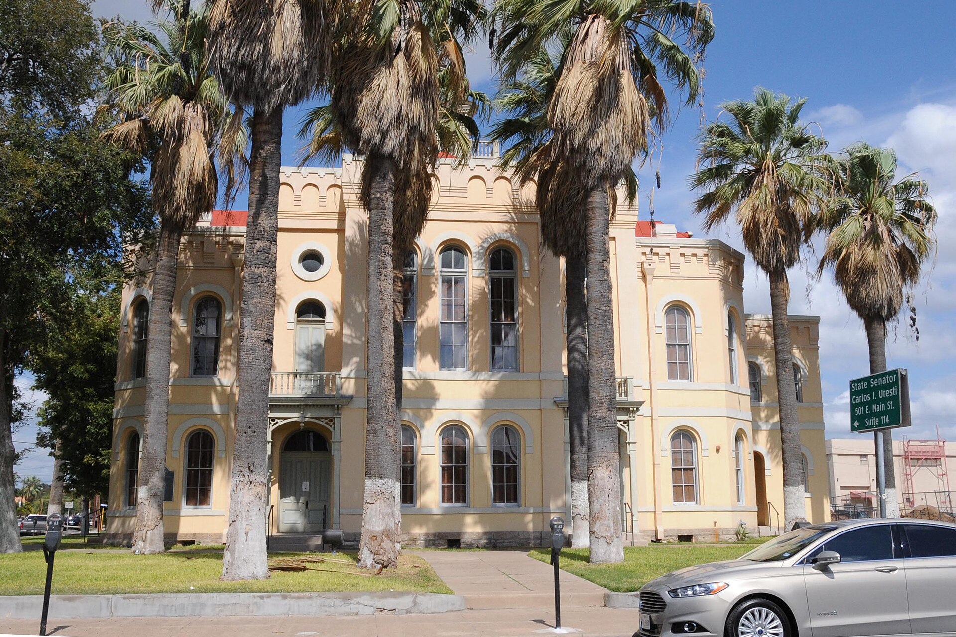 BUILT IN 1885 IN ROMANESQUE REVIVAL STYLE. — Maverick County, Texas