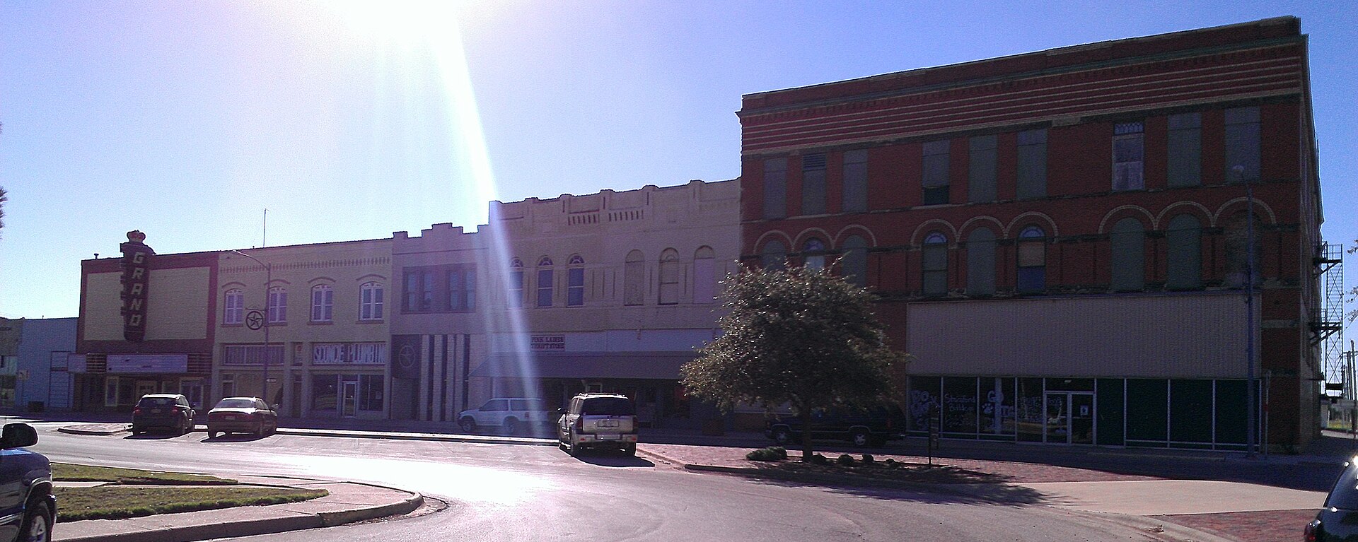 Downtown Haskell Texas