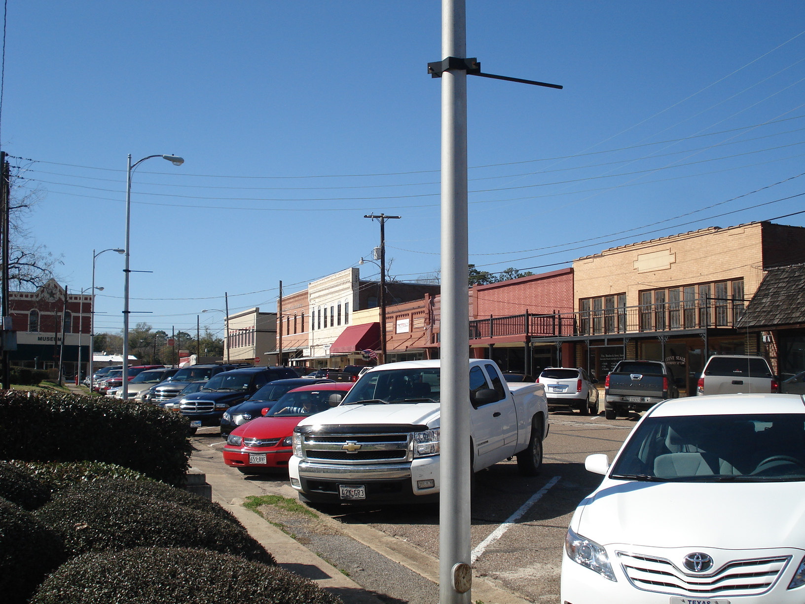 Downtown Jasper corner of Lamar & Zavalla — Texas