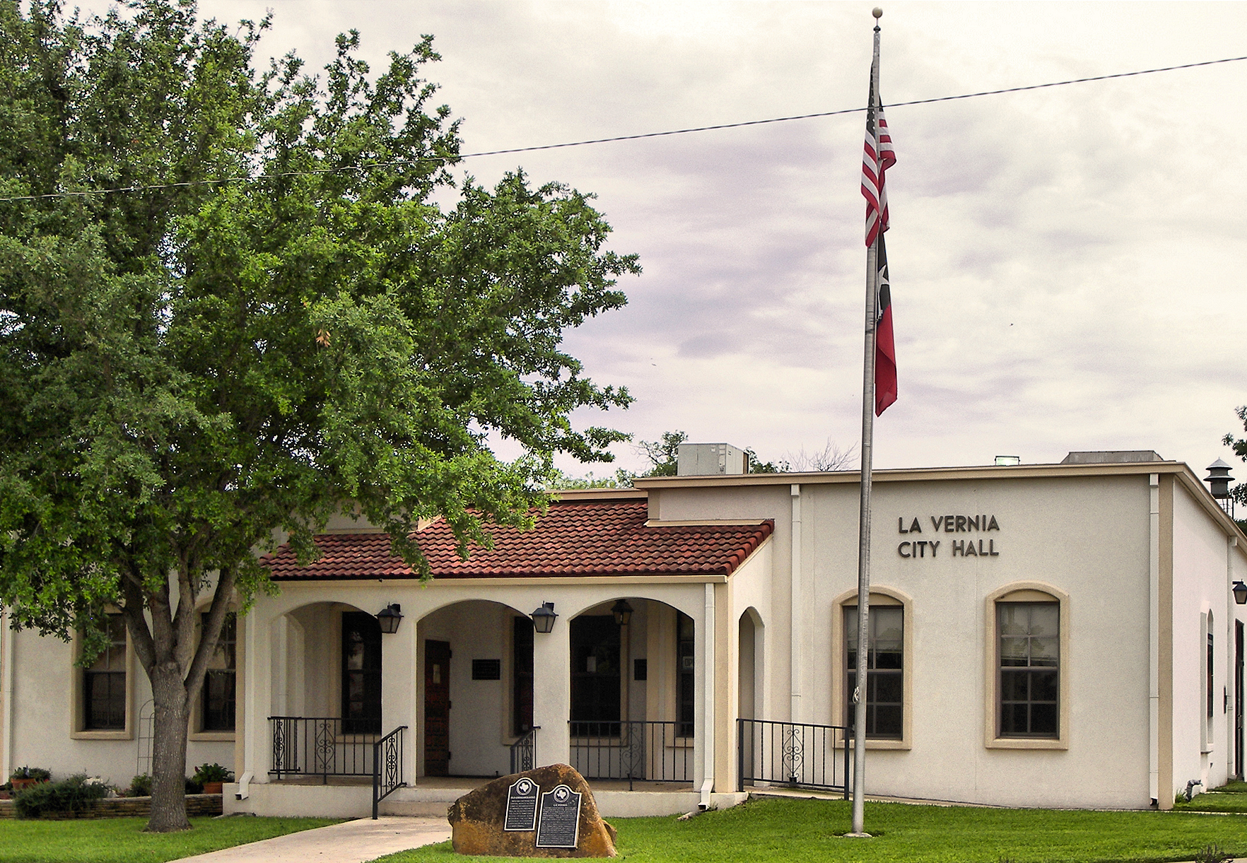 City Hall of La Vernia, Texas, United States.