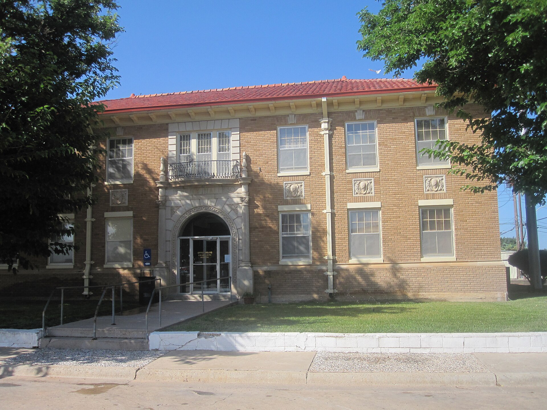 I took photo with Canon camera in Littlefield, TX. — Texas