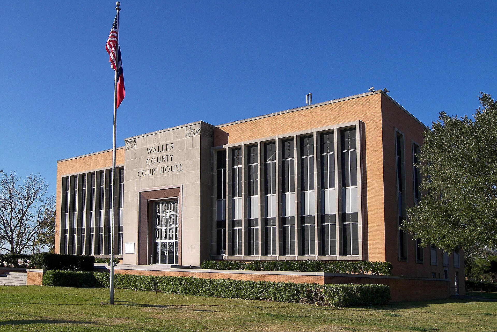 The Waller County Courthouse located in Hempstead, Texas, United States.