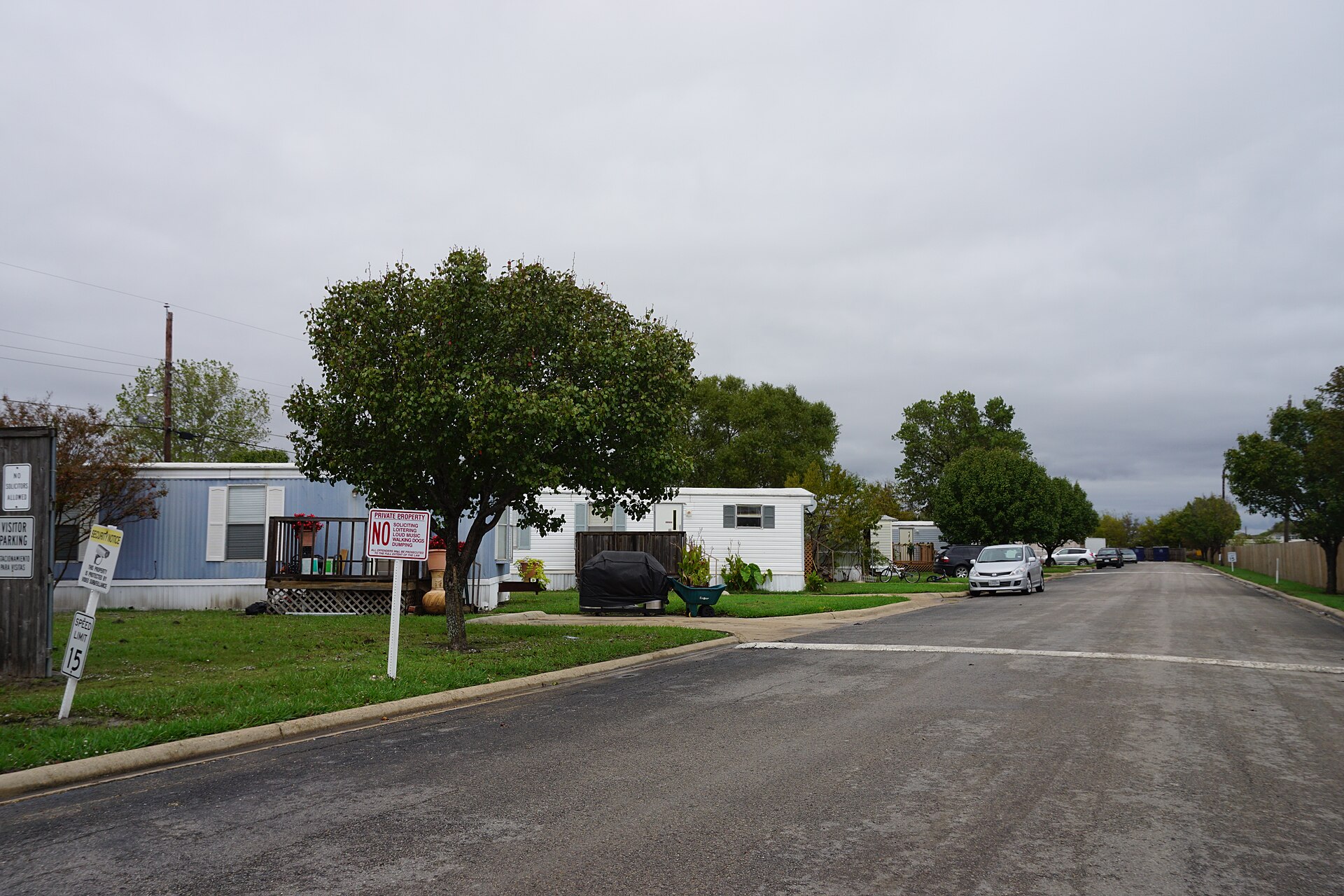 Ivey Lane in Mobile City, Texas (United States).