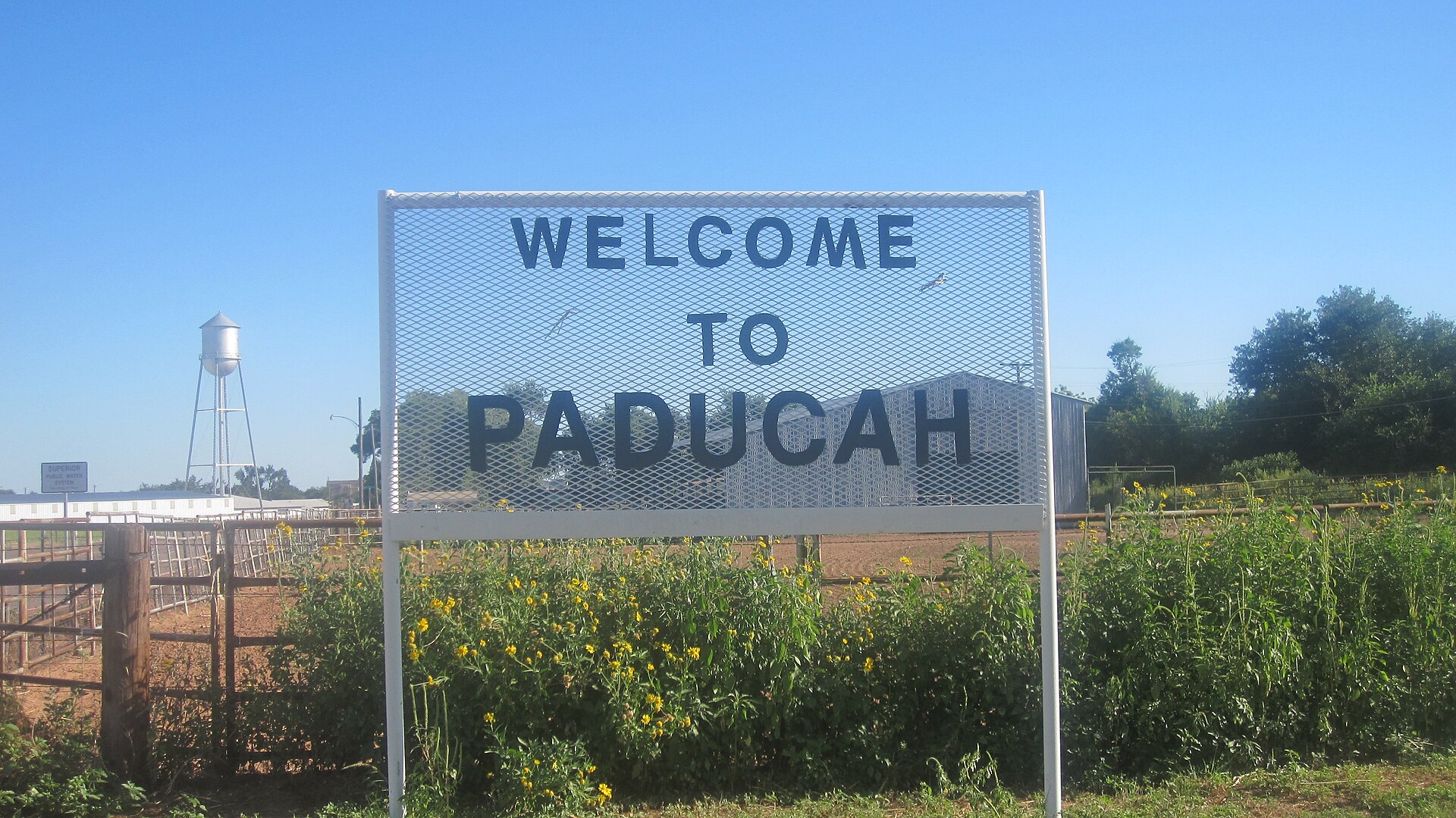 I took photo with Canon camera in Paducah, TX. — Texas