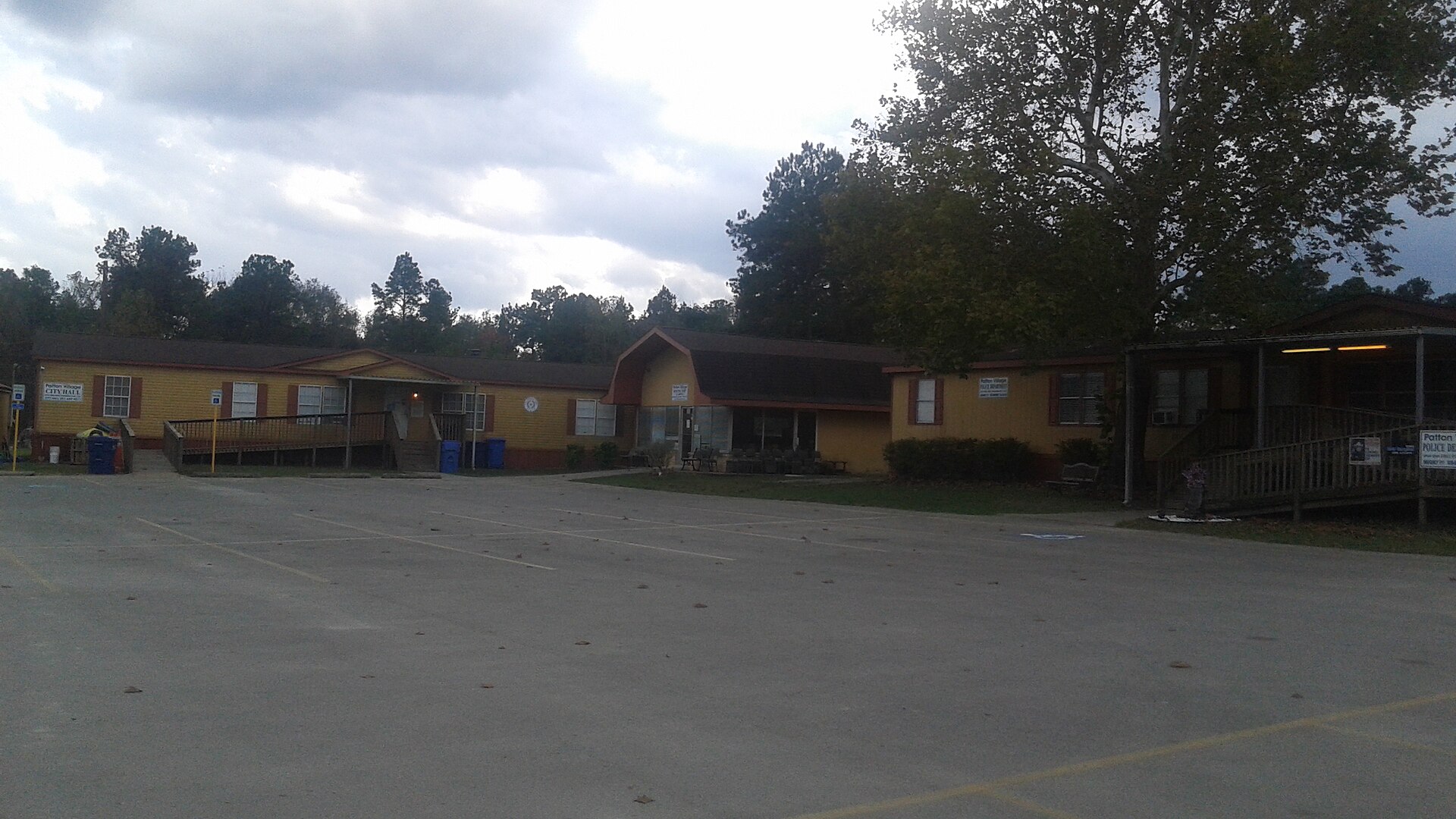 City offices for Patton Village, Texas.