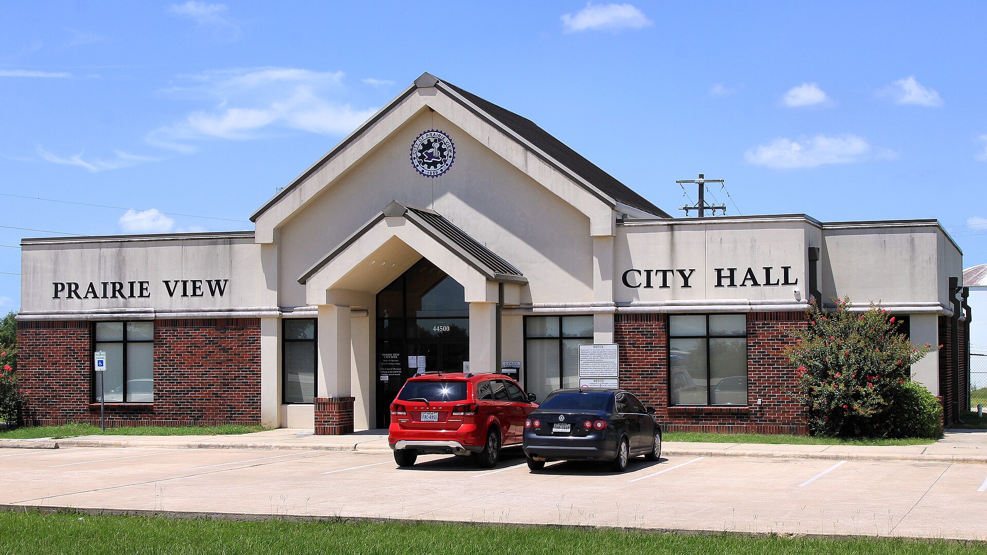 City Hall of Prairie View, Texas, United States.