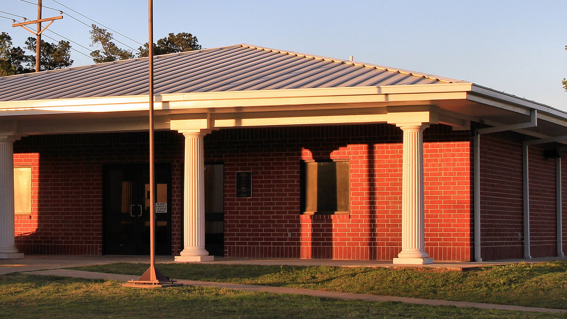 City Hall of Rose City, Texas, United States.