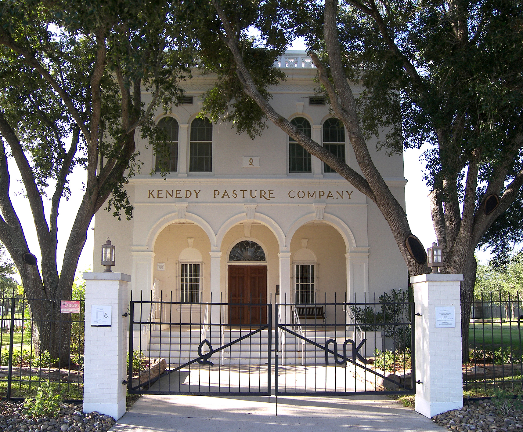The Kenedy Pasture Company Headquarters located in Sarita, Kenedy County, Texas, United States.