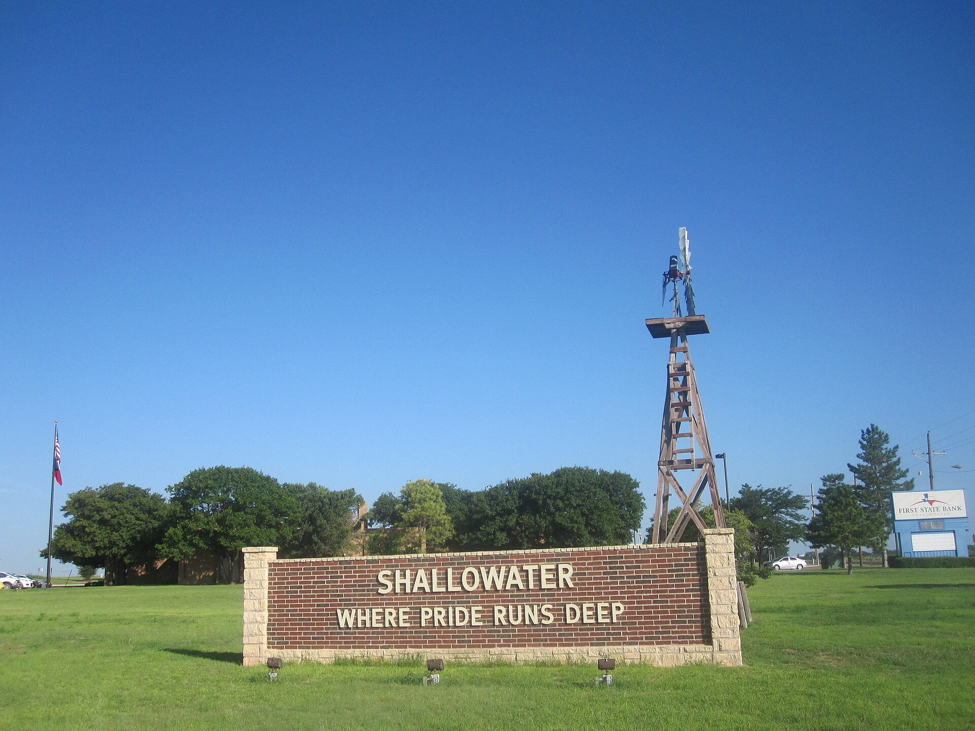 I took photo with Canon camera in Shallowater, TX. — Texas