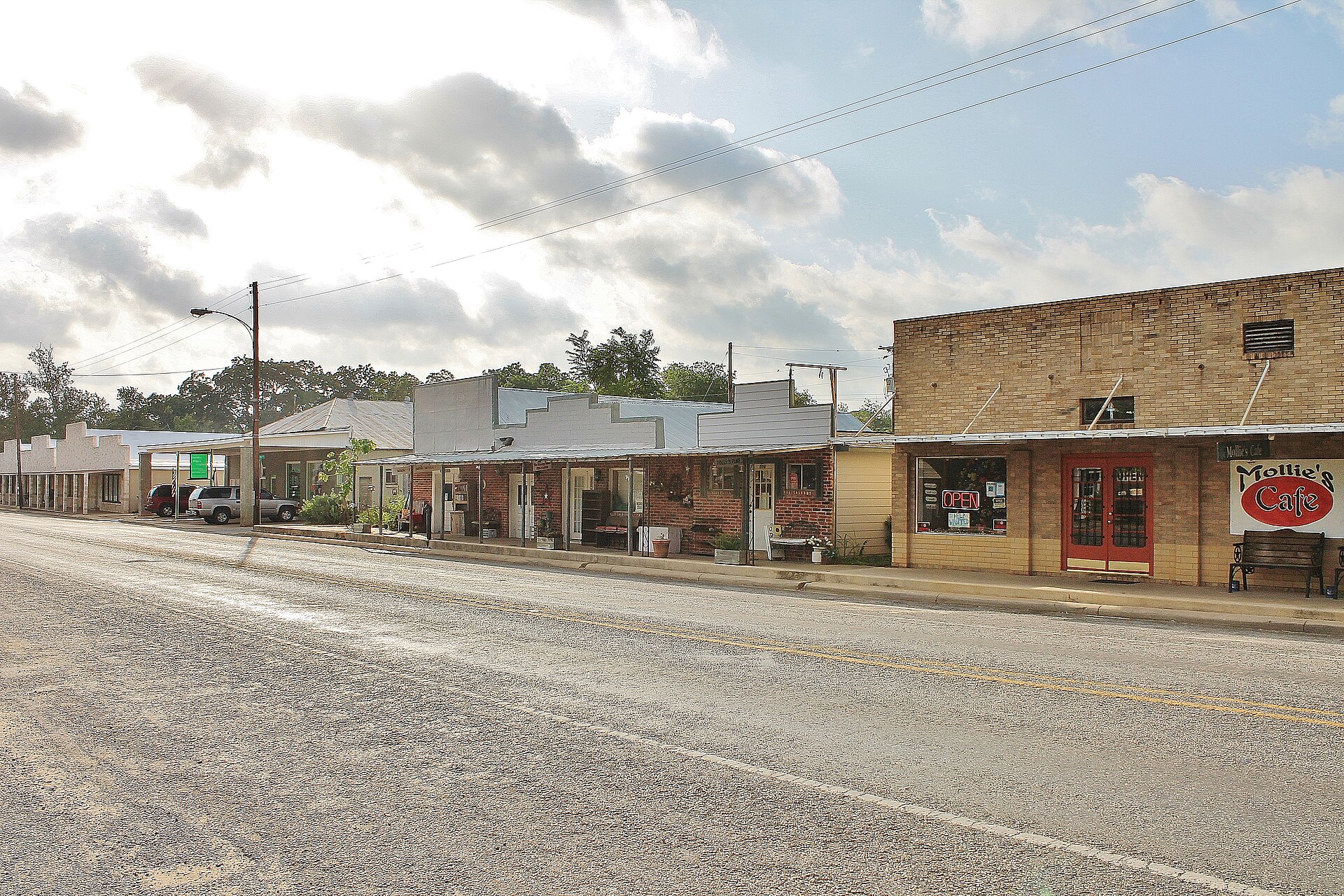 The town of Stockdale, Texas