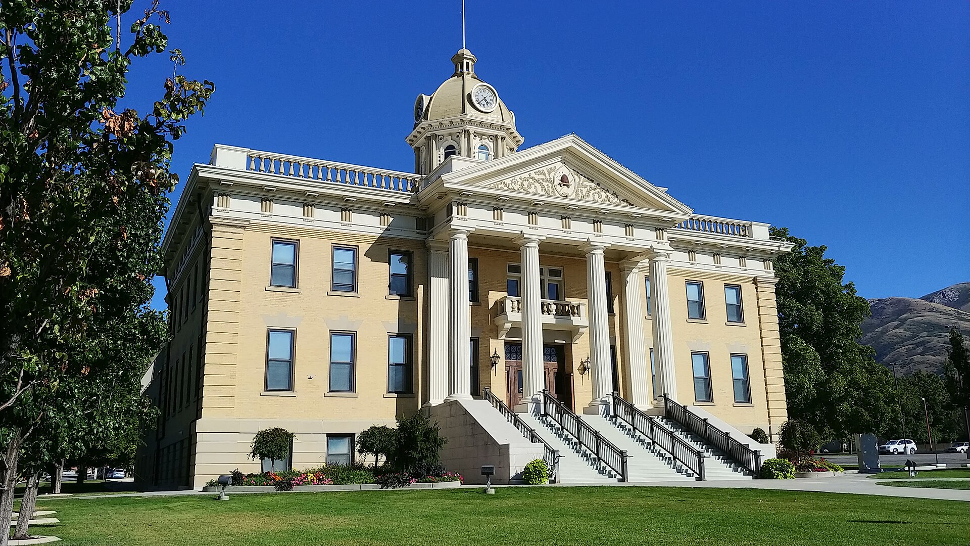 Box Elder County Courthouse in Brigham City — Utah