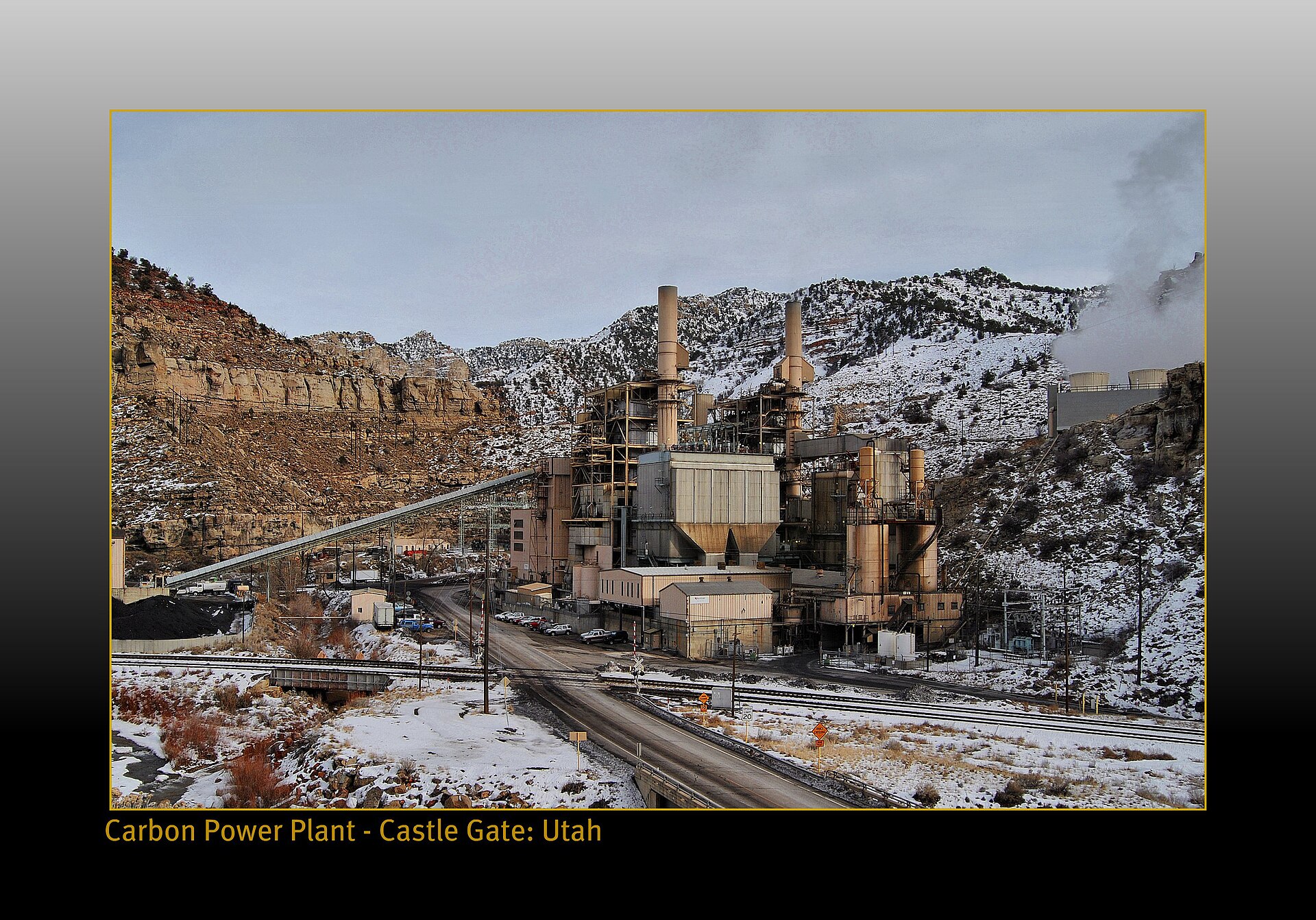 Carbon power plant at Castle Gate Utah — Carbon County, Utah