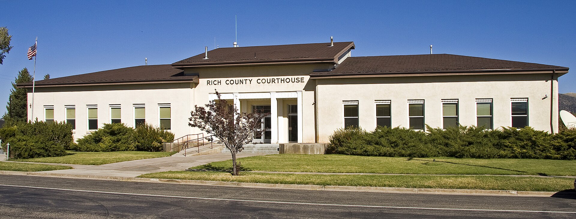 Rich County Courthouse, Randolph, Utah, USA