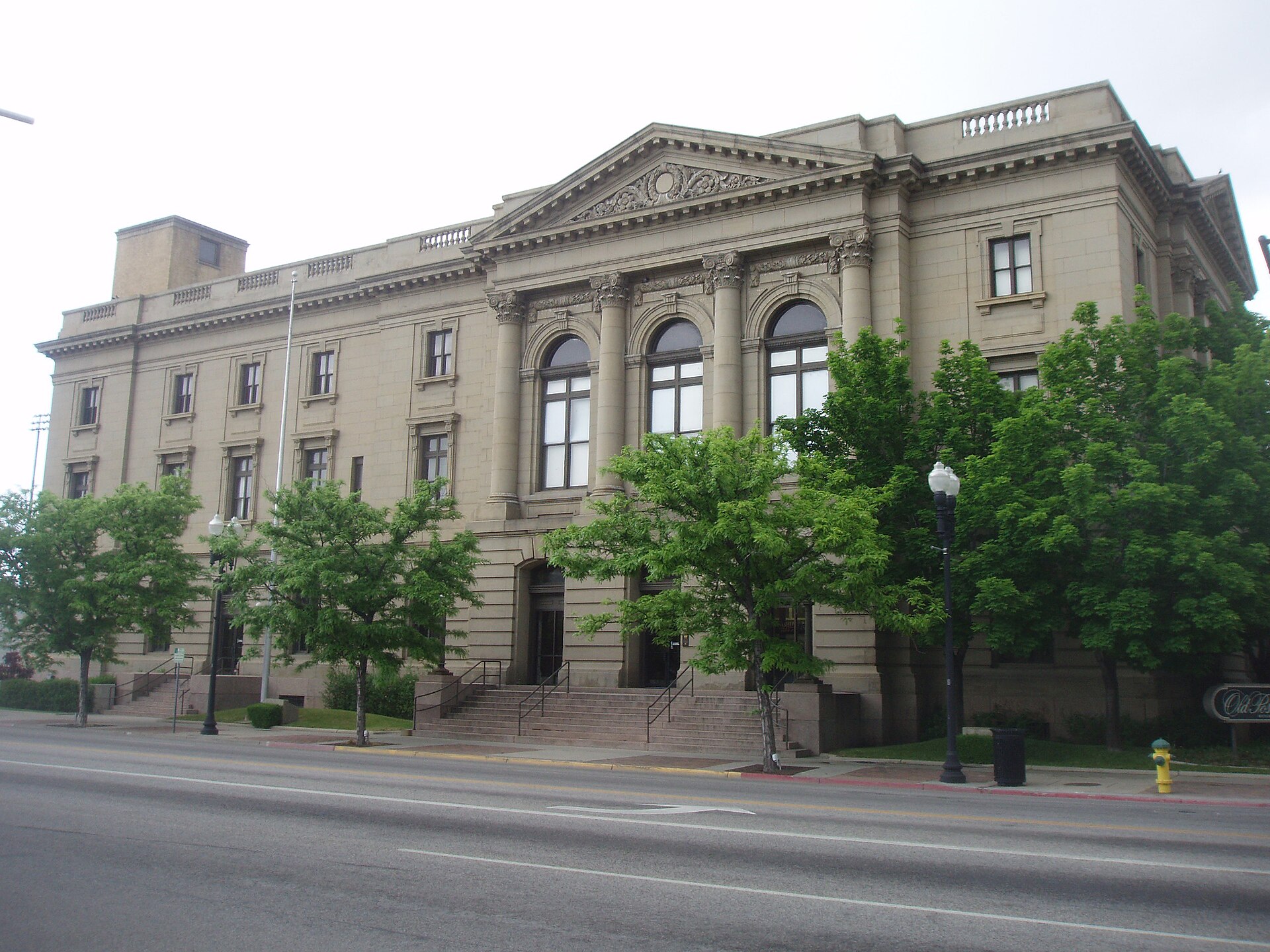 The Old Post Office, a historic building in Ogden, Utah, United States. — Weber County, Utah