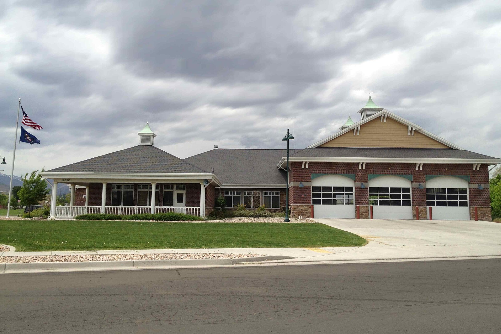 City of Bluffdale Fire Station, located at 14350 S 2200 W in Bluffdale, Utah.