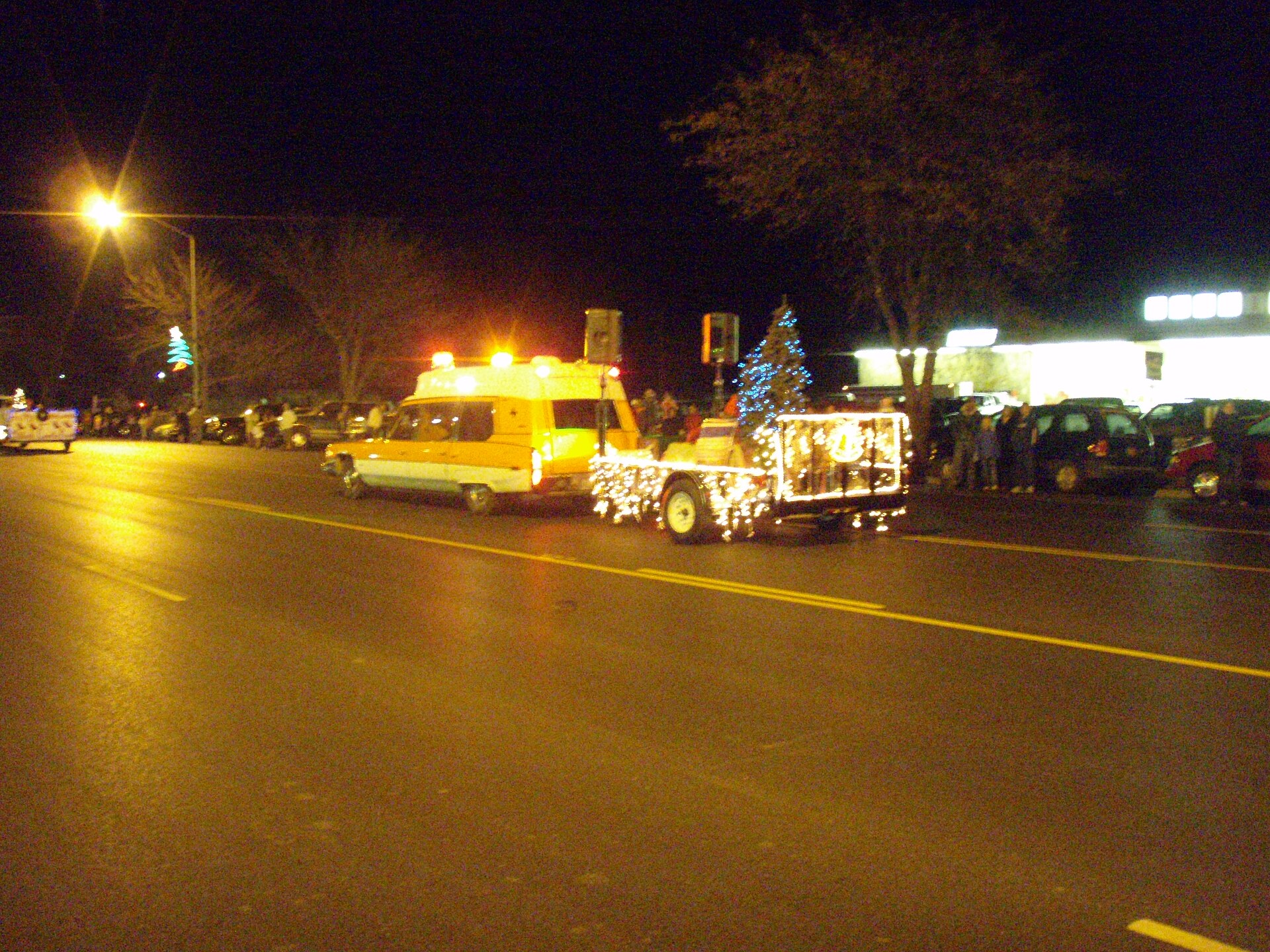 Christmas Light Parade on Main street in Delta, Utah November 2007 Picture of the Sound Unlimited Light Parade Float!
