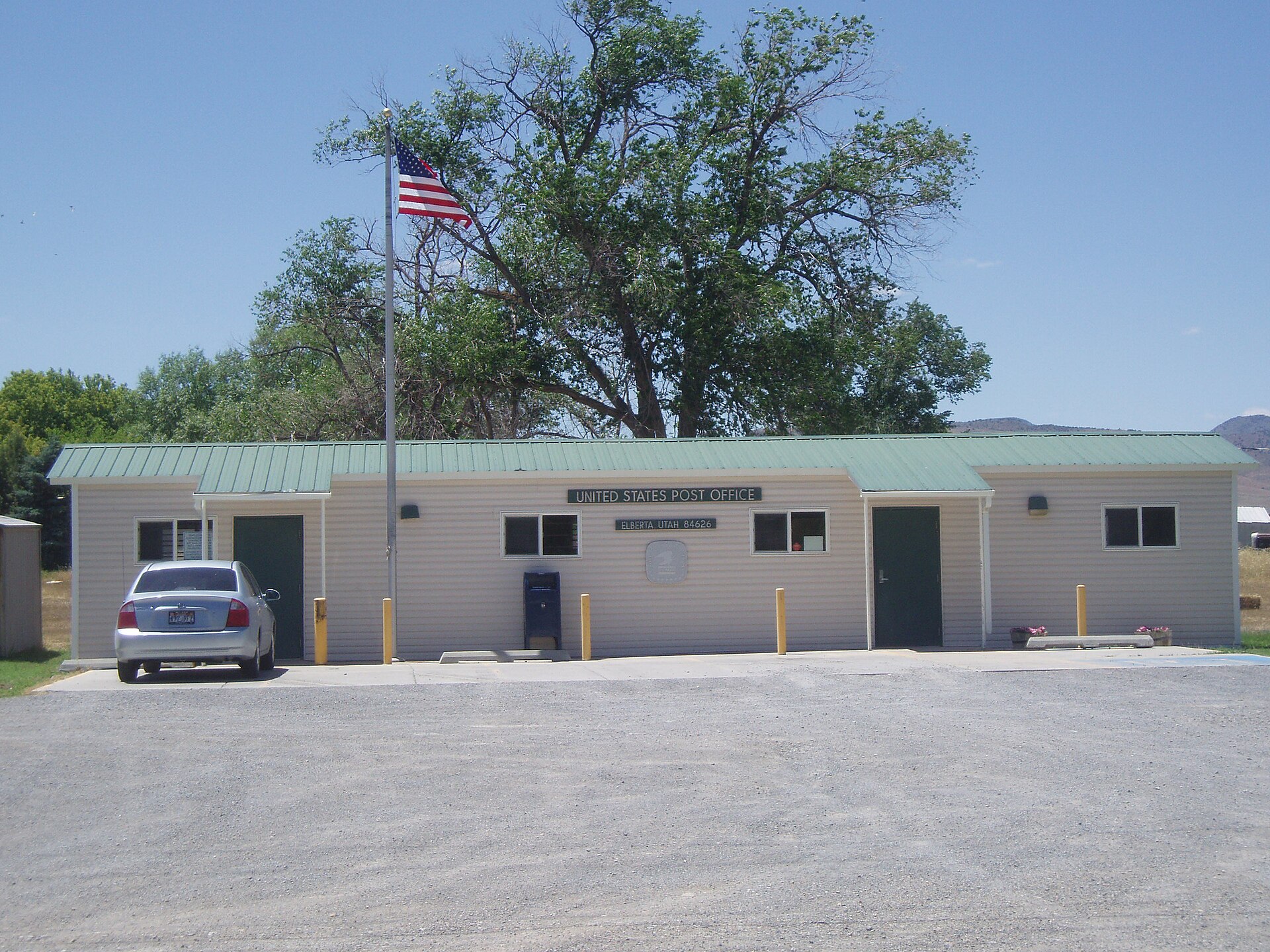 Elberta Post Office, Elberta, Utah, United States.