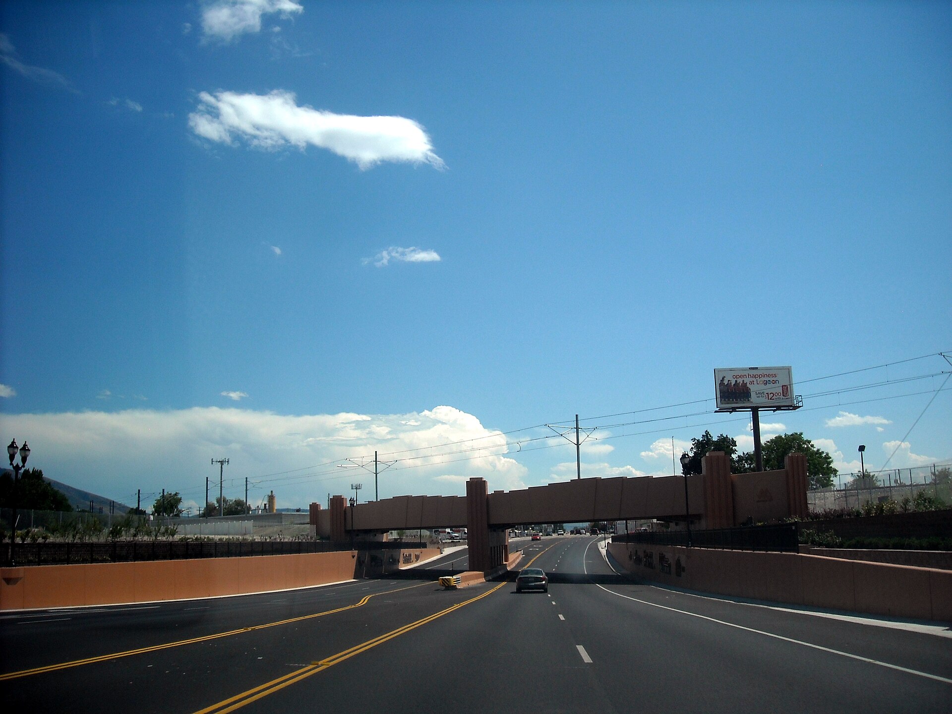 State St (US-89) southbound just past 7800 South in Midvale — Utah