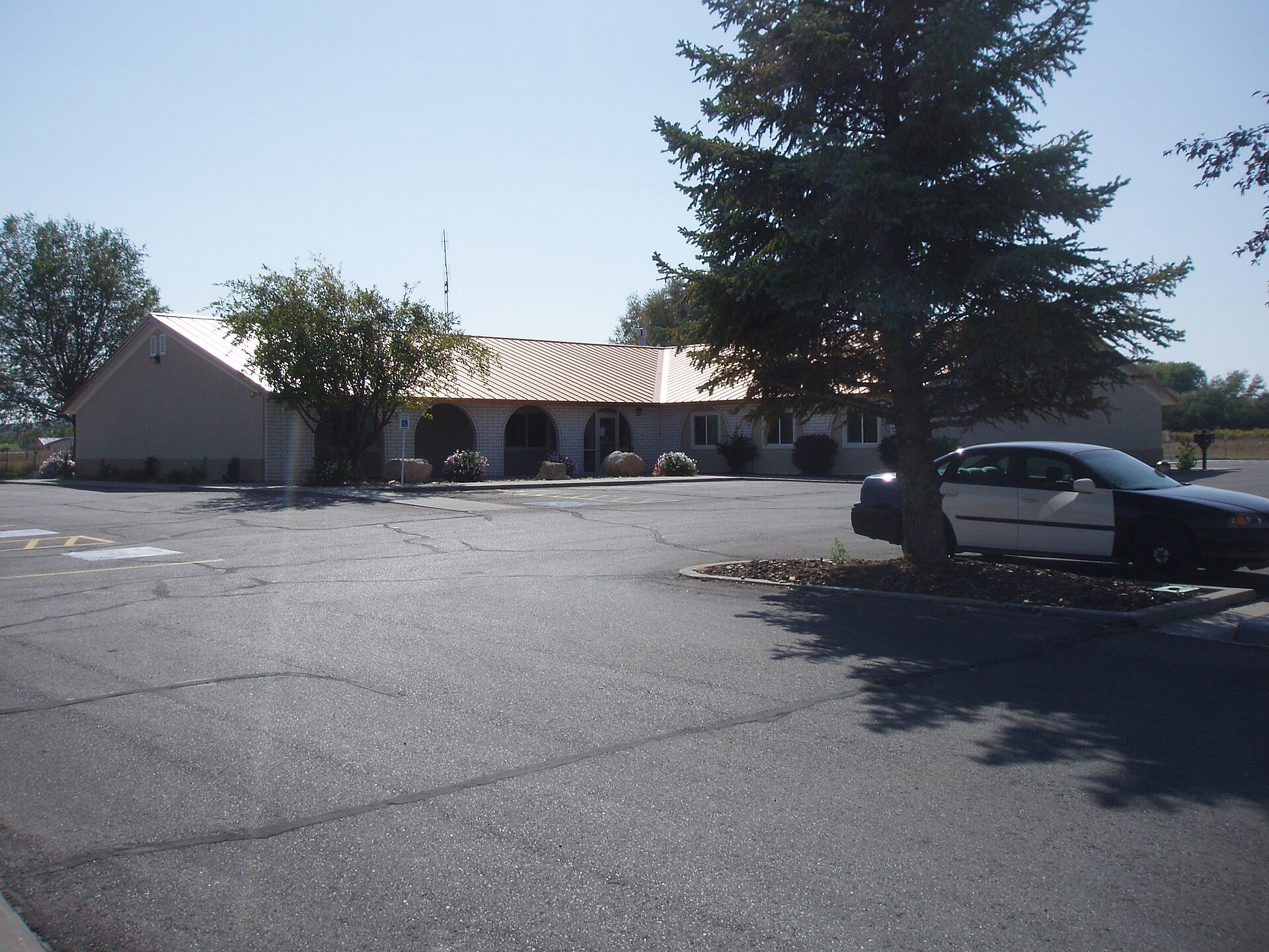 Naples city office, Naples, Utah, United States.