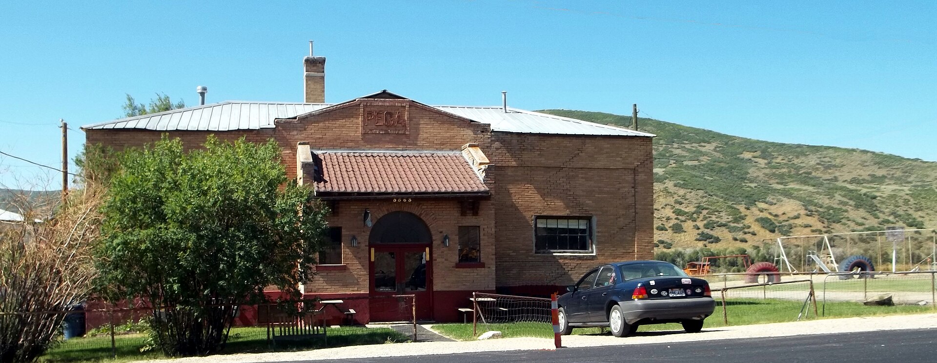 A public building in Peoa, Summit County, Utah, United States