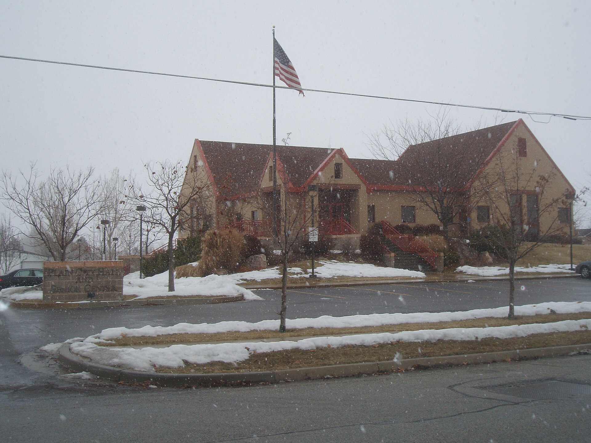 Plain City Hall and Senior Center, Plain City, Utah, United States.