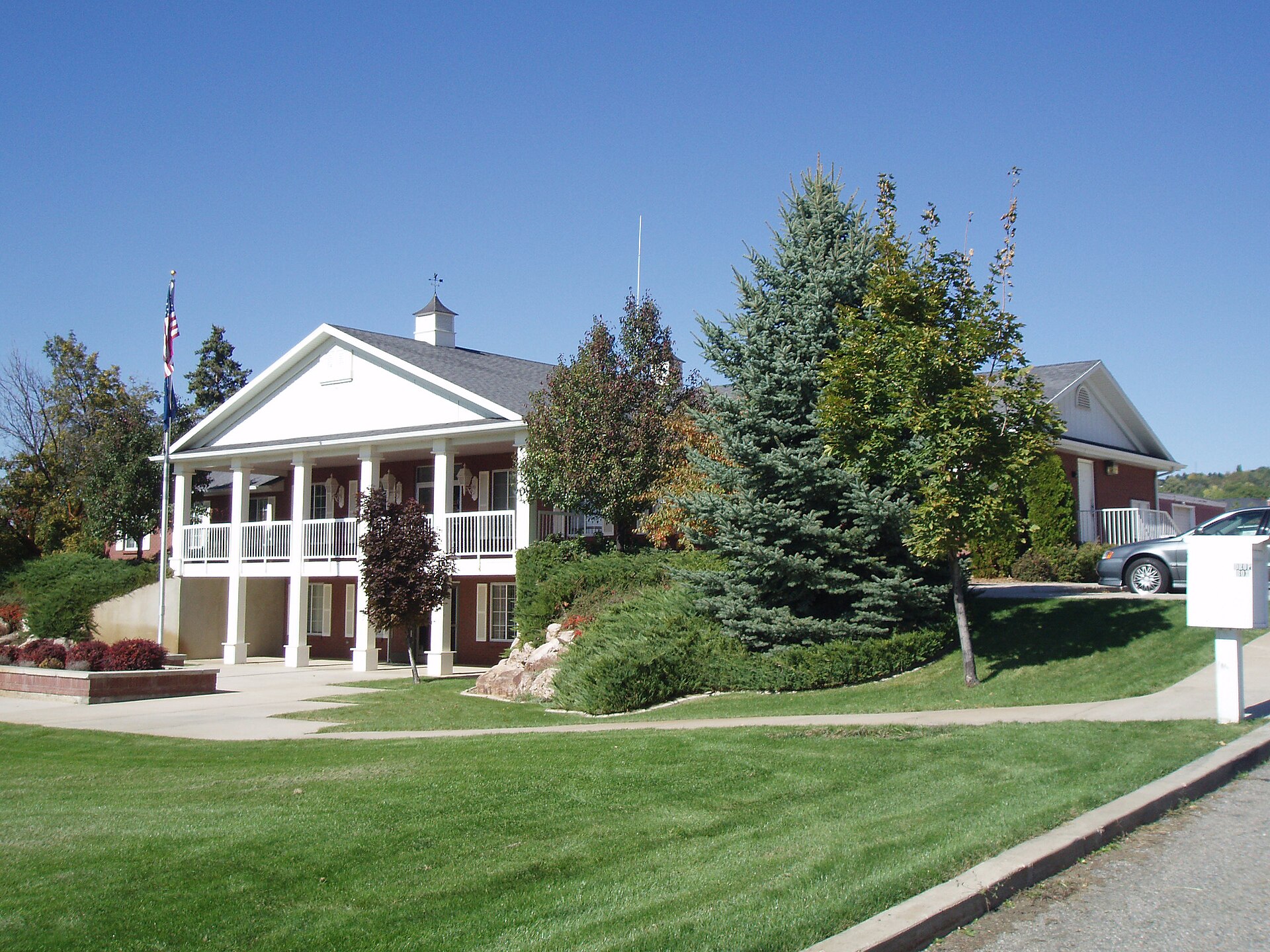 The city hall of Pleasant View, Utah, United States.