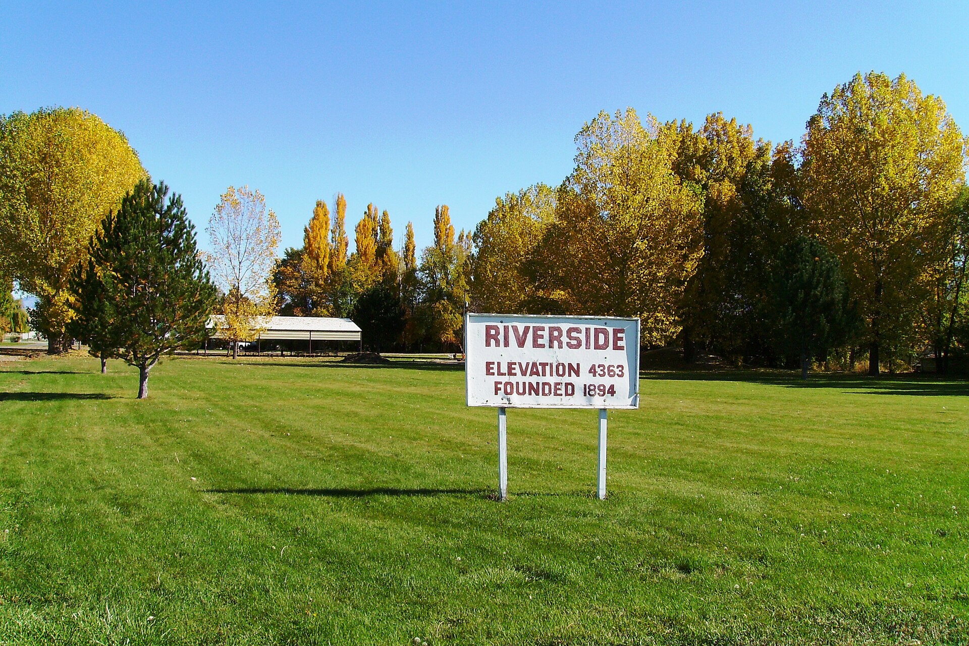 Riverside, Utah, in Box Elder County