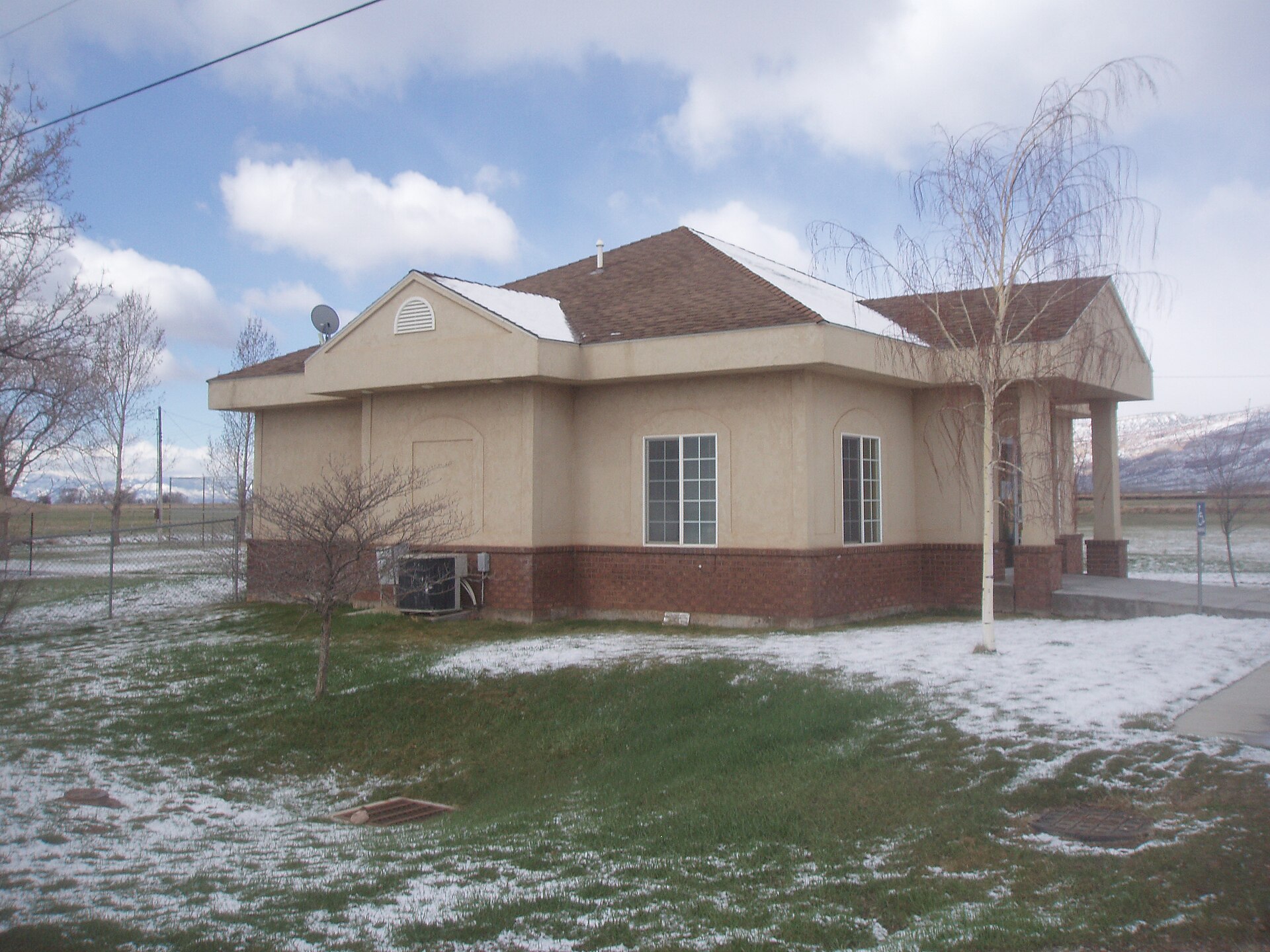 The town hall of Sigurd, Utah, United States.