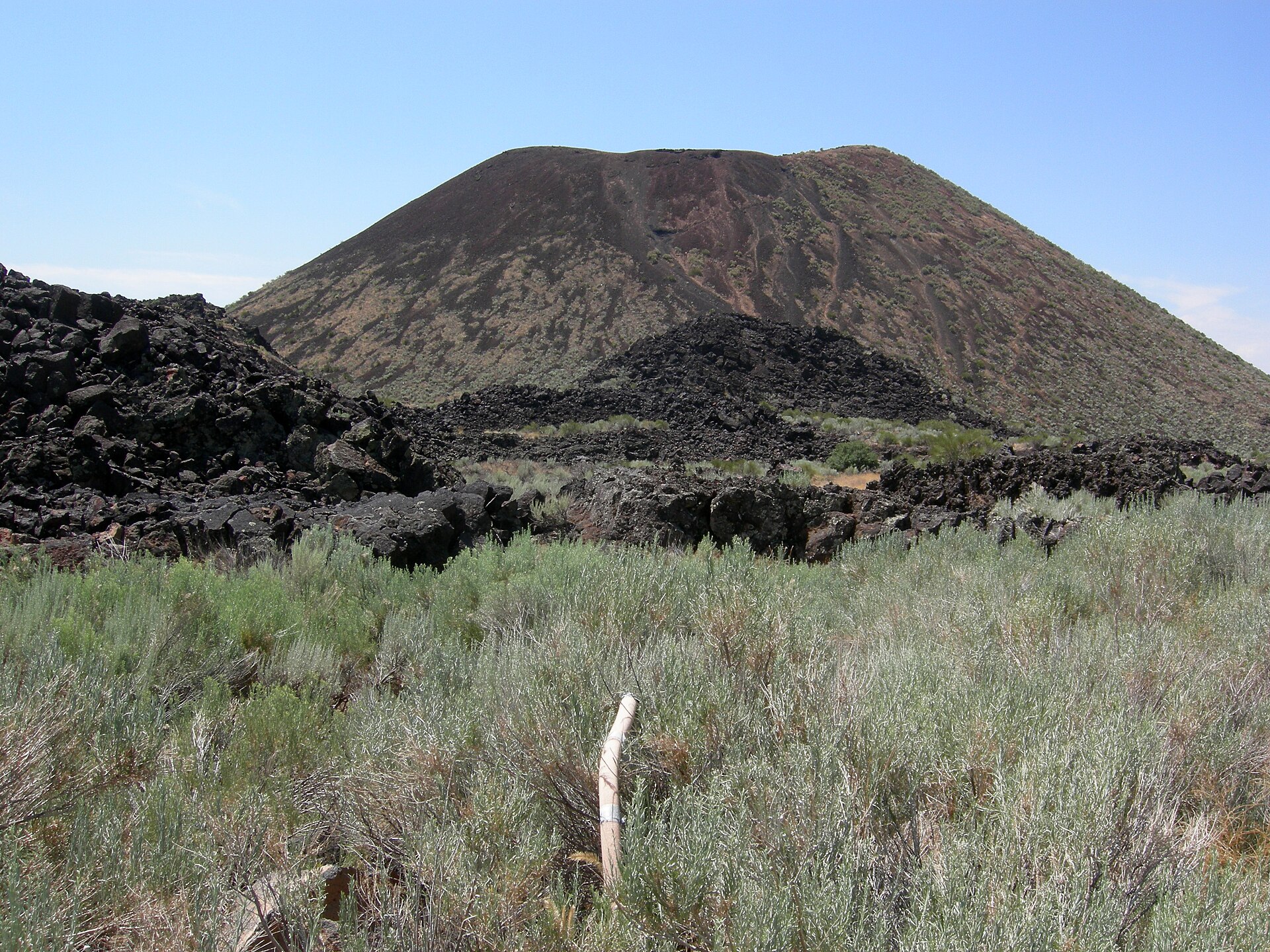 Holocene volcano near Veyo, Utah.
