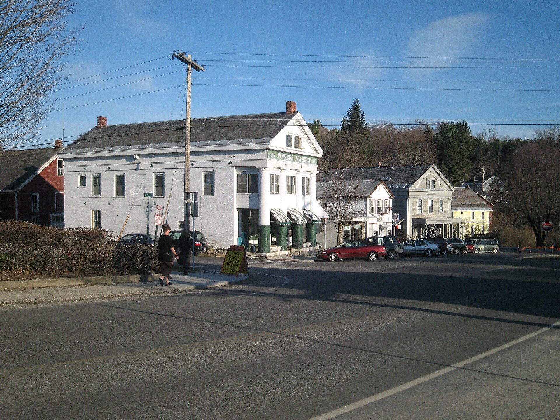 The village of North Bennington, Vermont.