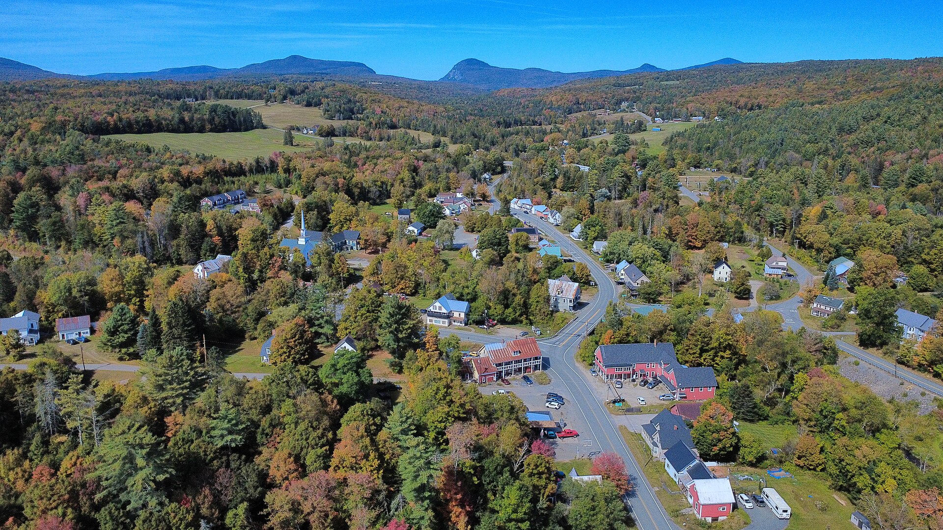 View of West Burke, VT, from the south — Vermont