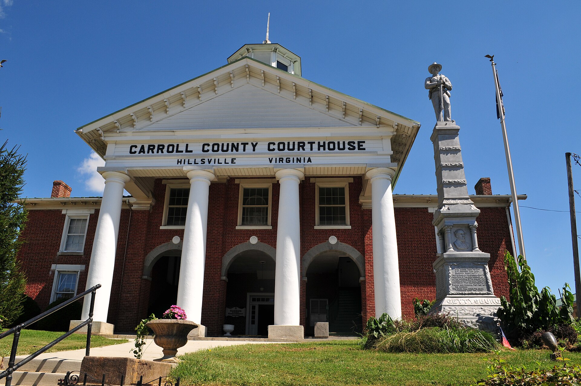 Carroll County Courthouse, 515 Main St. Hillsville — Virginia