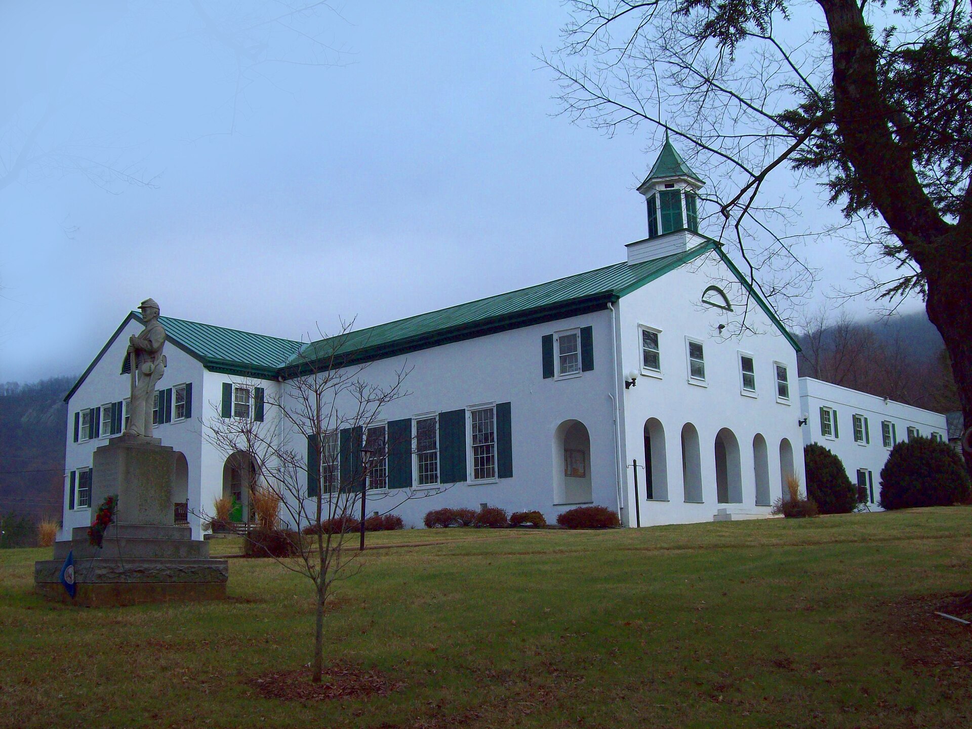 Nelson County Courthouse, Lovingston, Va., December 2008 — Virginia
