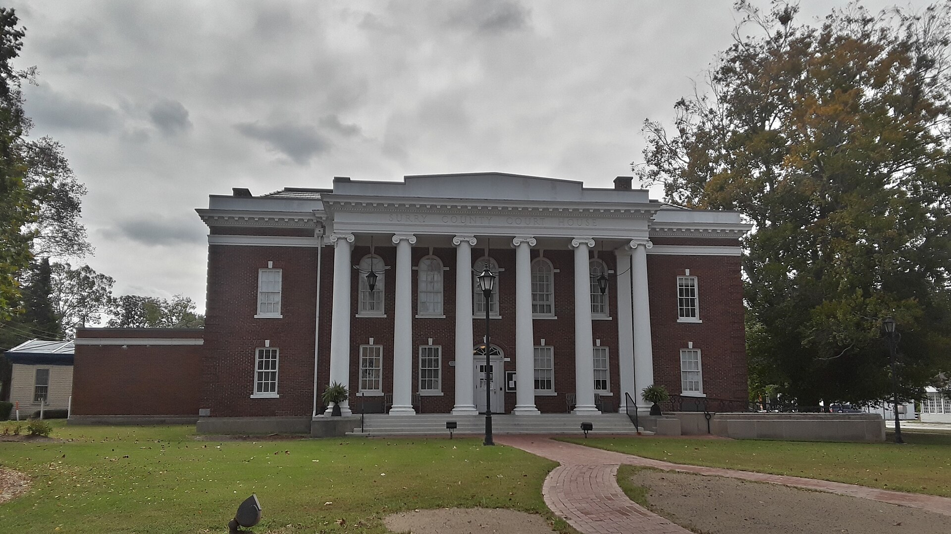 Surry County Courthouse, Surry, Virginia, October 2021