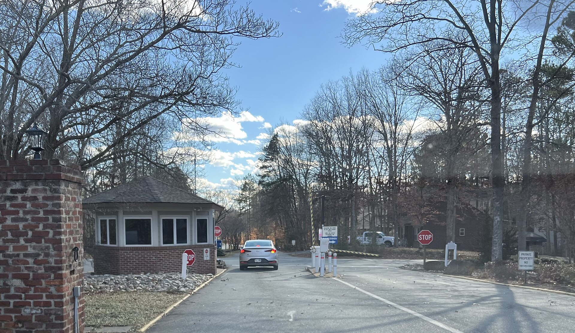 Entrance to the Lake Monticello community in Fluvanna County, Virginia.