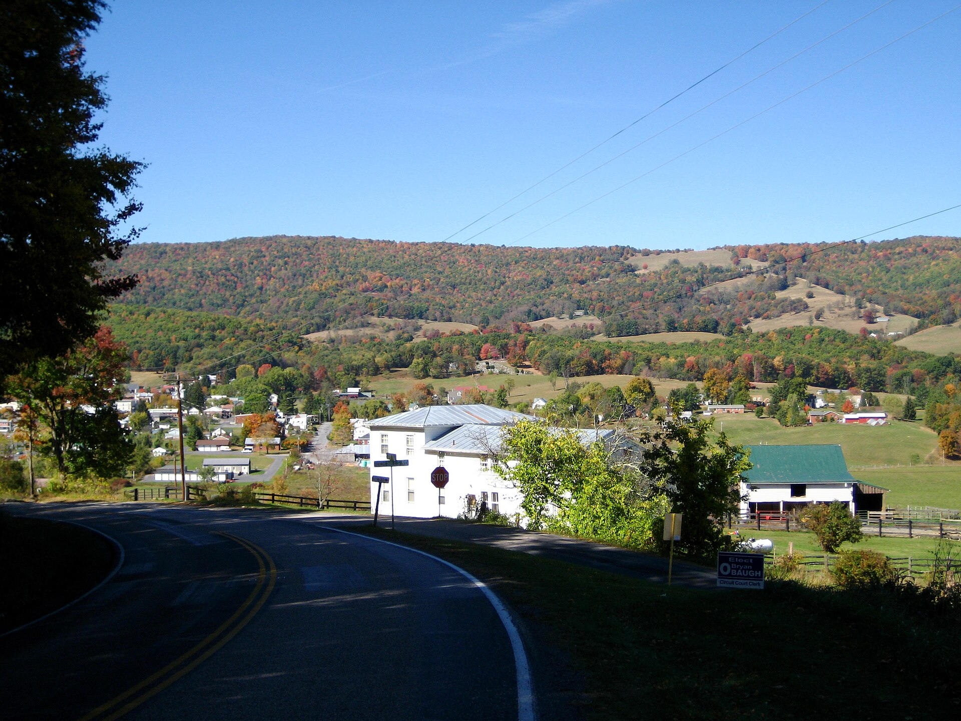 This town (home of the only traffic light in Highland County) is also the start and finish for the Mountain Mama Road Bike Challenge. On this ride, we scaled many of the climbs in reverse. — Monterey, Virginia