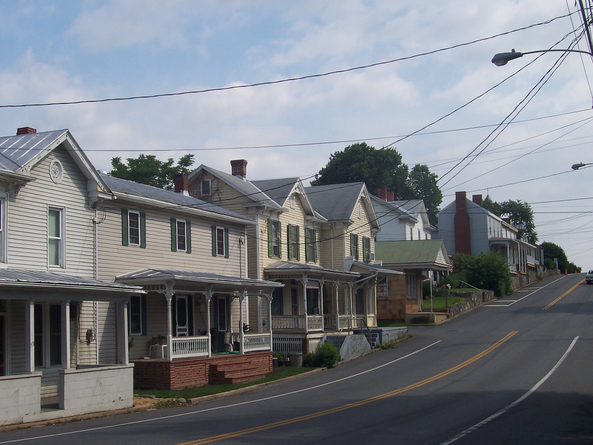 Mount Crawford on Route 11. — Virginia