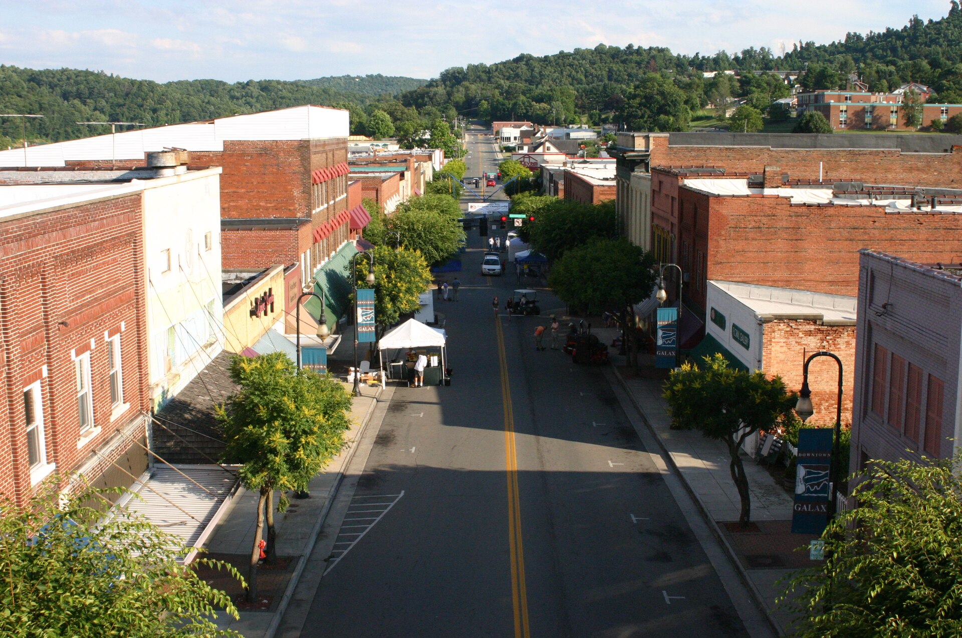 City of Galax, Virginia, Main Street. — Galax city, Virginia