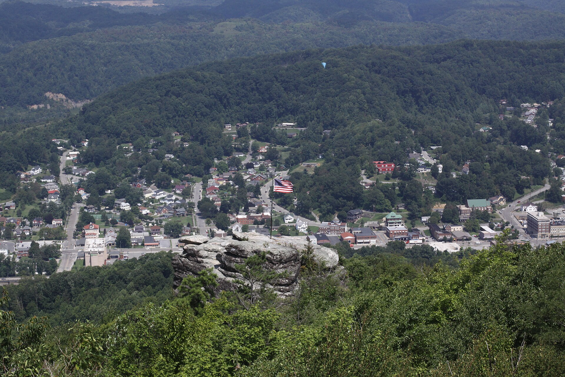 View overlooking Norton, Virginia — Norton city, Virginia