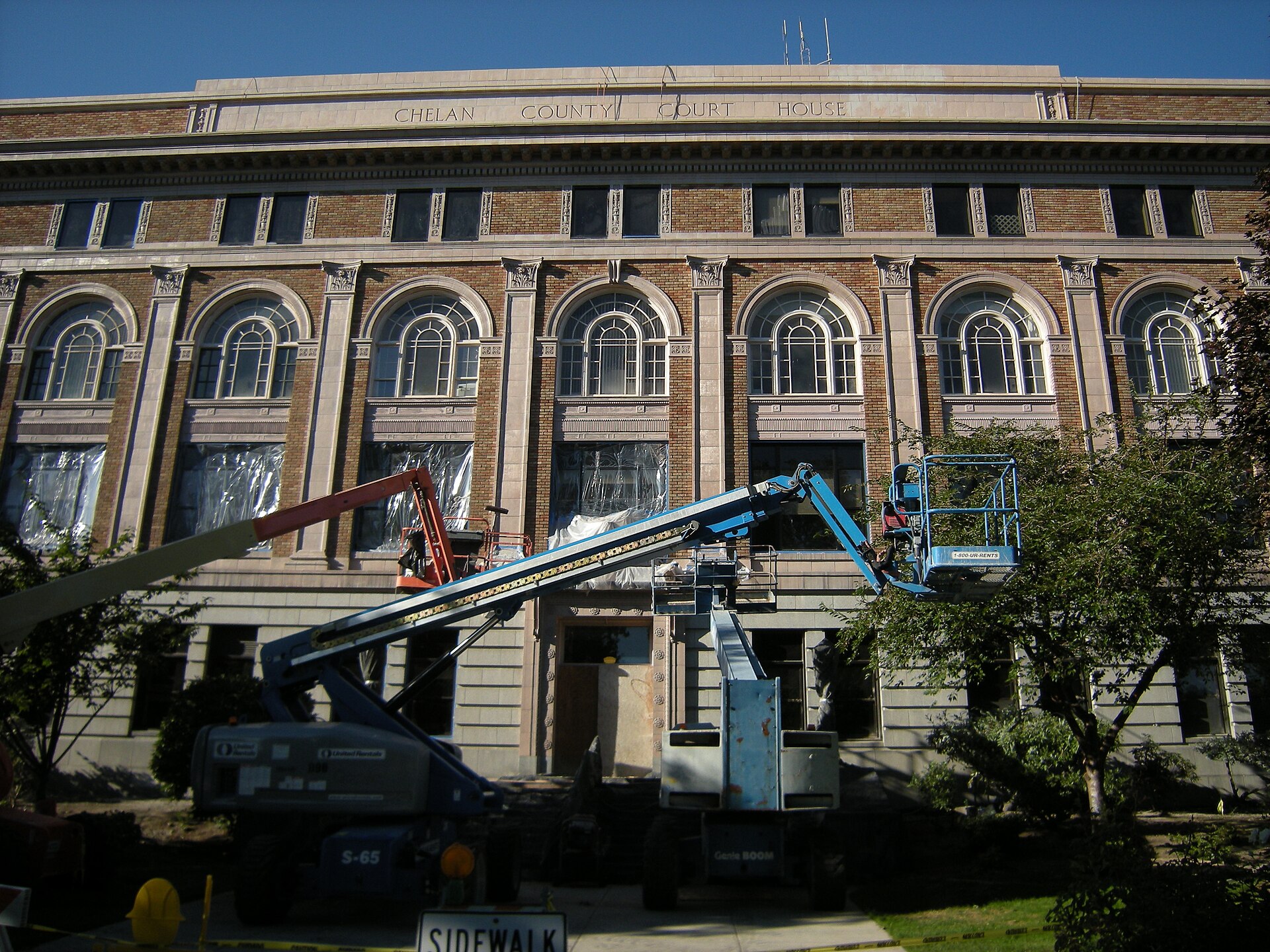 Chelan County Courthouse, Wenatchee, Washington.