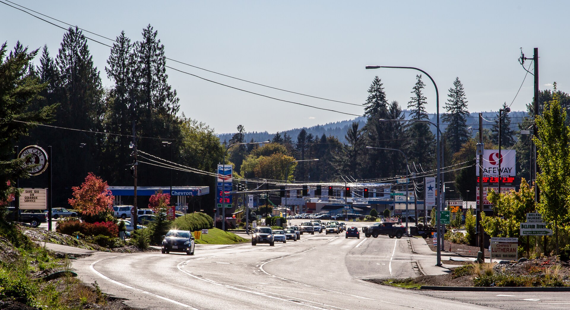 State Route 3 through Belfair, WA — Washington
